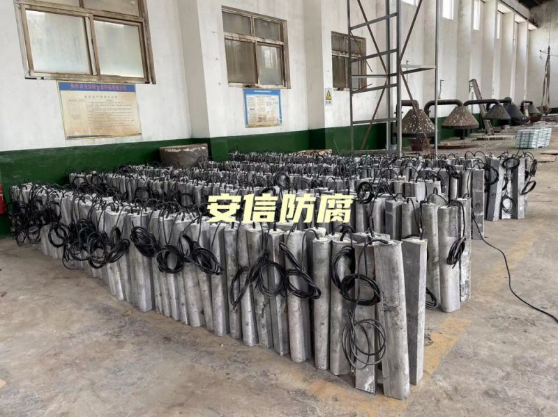 我公司鎂陽極，鋁合金陽極，鋁犧牲陽極，鎂陽極，鎂合金犧牲陽極在呼和浩特煉油廠的使用被評為優(yōu) 秀生產商